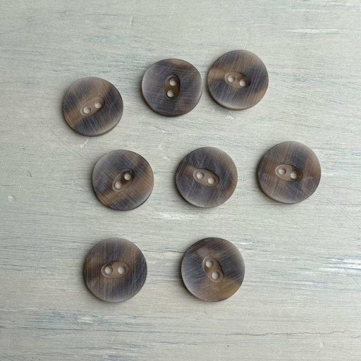 Abbey Rowan Big Wool Light Concave Buttons – Linen-Buttons-Trendy Trims-18 mm (28L)-Wild & Woolly Yarns