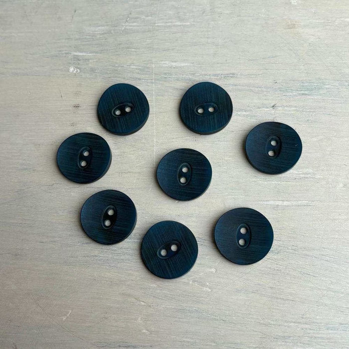 Abbey Rowan Big Wool Light Concave Buttons – Mallard-Buttons-Trendy Trims-18 mm (28L)-Wild & Woolly Yarns