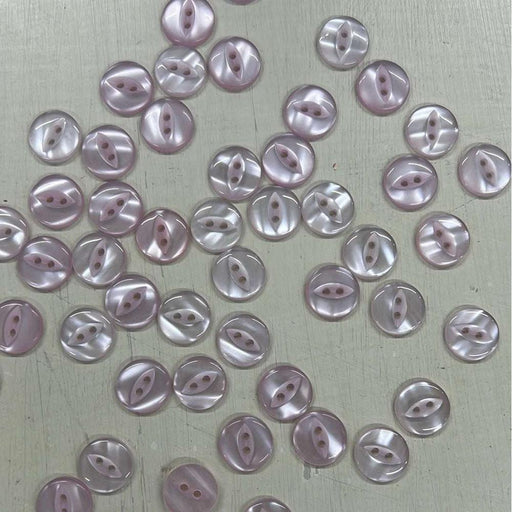 Buttons - Light Pink (15mm)-Buttons & Snaps-Arthur Rowe-Wild & Woolly Yarns