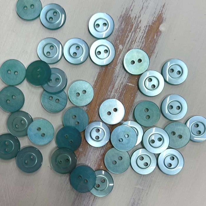 Buttons - Mint-Buttons & Snaps-Wild and Woolly Yarns