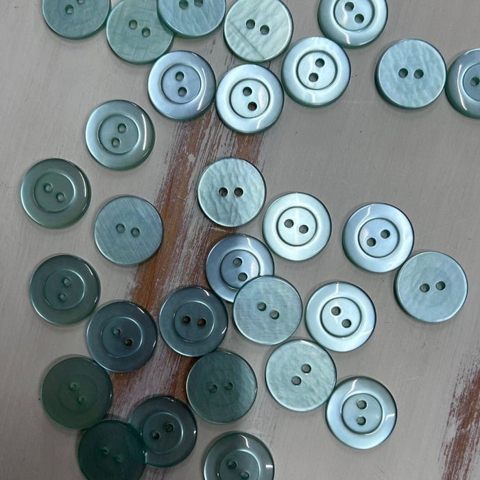 Buttons - Mint-Buttons & Snaps-Wild and Woolly Yarns