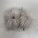 Faux fur pom poms with snap fastener, approximately 10cm, fluffy and ideal for beanies and hats.
