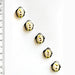Handmade Buttons Penguin - Set of 5 (L544)-Buttons & Snaps-Wentworth Distributors-Wild & Woolly Yarns