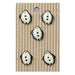 Handmade Buttons Penguin - Set of 5 (L544)-Buttons & Snaps-Wentworth Distributors-Wild & Woolly Yarns