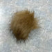 Pom Poms - Medium (6cm) Elastic Loop-Buttons & Snaps-Wild & Woolly Yarns-Beige-Wild & Woolly Yarns