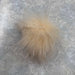Pom Poms - Medium (6cm) Elastic Loop-Buttons & Snaps-Wild & Woolly Yarns-Cream-Wild & Woolly Yarns