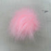 Pom Poms - Medium (6cm) Elastic Loop-Buttons & Snaps-Wild & Woolly Yarns-Light Pink-Wild & Woolly Yarns