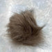 Pom Poms - Medium (6cm) Elastic Loop-Buttons & Snaps-Wild & Woolly Yarns-Taupe-Wild & Woolly Yarns