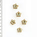 Star Floral Buttons (L605)-Buttons & Snaps-Wentworth Distributors-Wild & Woolly Yarns