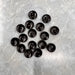 Wooden Buttons - Black-Buttons & Snaps-Wild and Woolly Yarns