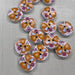 Wooden Buttons - Design 7 (15mm)-Buttons & Snaps-Wild and Woolly Yarns