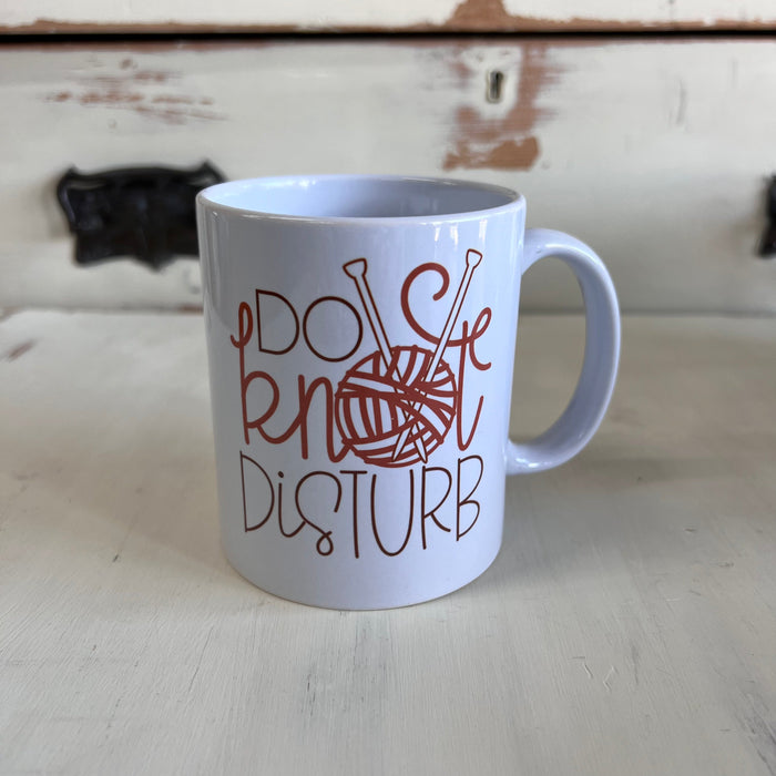 Do Knot Disturb Coffee Mug-Wild and Woolly Yarns