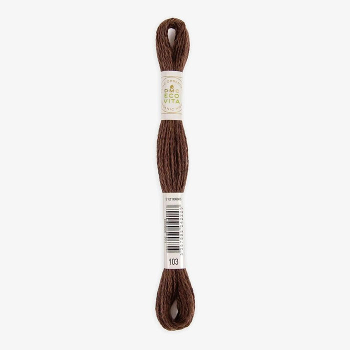 DMC Ecovita Organically Dyed Wool Thread-Embroidery Thread-Trendy Trims-Frosted Juniper (001)-Wild & Woolly Yarns