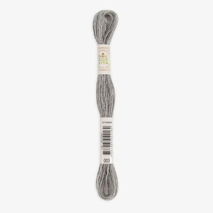 DMC Ecovita Organically Dyed Wool Thread-Embroidery Thread-Trendy Trims-Ashen Myrtle (003)-Wild & Woolly Yarns