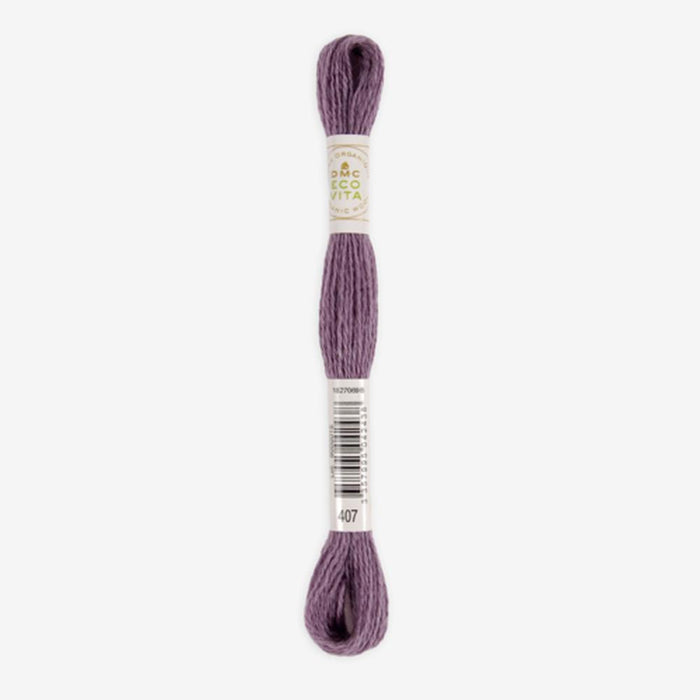 DMC Ecovita Organically Dyed Wool Thread-Embroidery Thread-Trendy Trims-Aster Cochineal (407)-Wild & Woolly Yarns