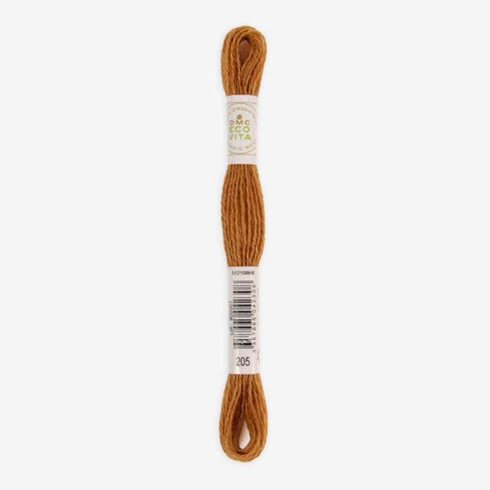 DMC Ecovita Organically Dyed Wool Thread-Embroidery Thread-Trendy Trims-Cinnamon Rhubarb (205)-Wild & Woolly Yarns