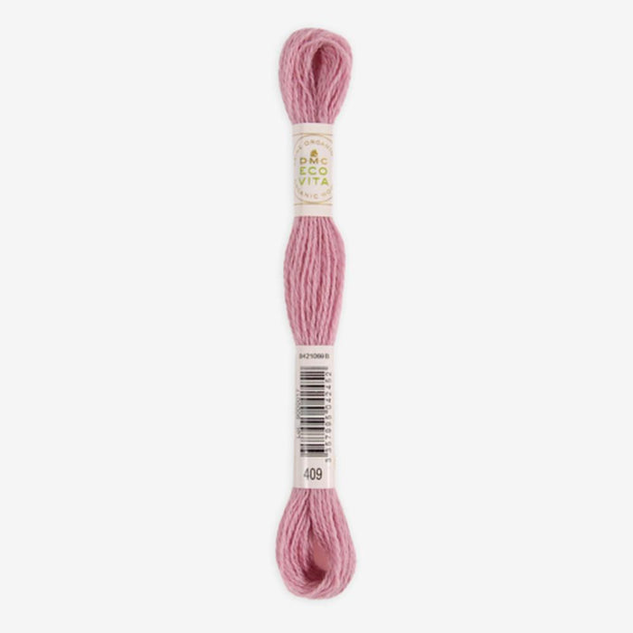 DMC Ecovita Organically Dyed Wool Thread-Embroidery Thread-Trendy Trims-Clematis Cochineal (409)-Wild & Woolly Yarns