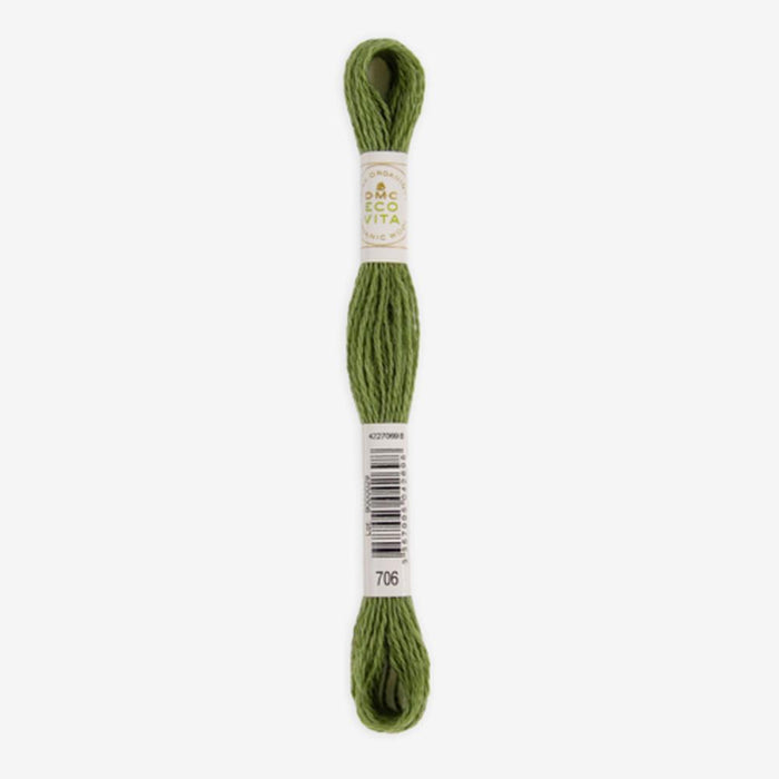 DMC Ecovita Organically Dyed Wool Thread-Embroidery Thread-Trendy Trims-Fern Indigo (706)-Wild & Woolly Yarns