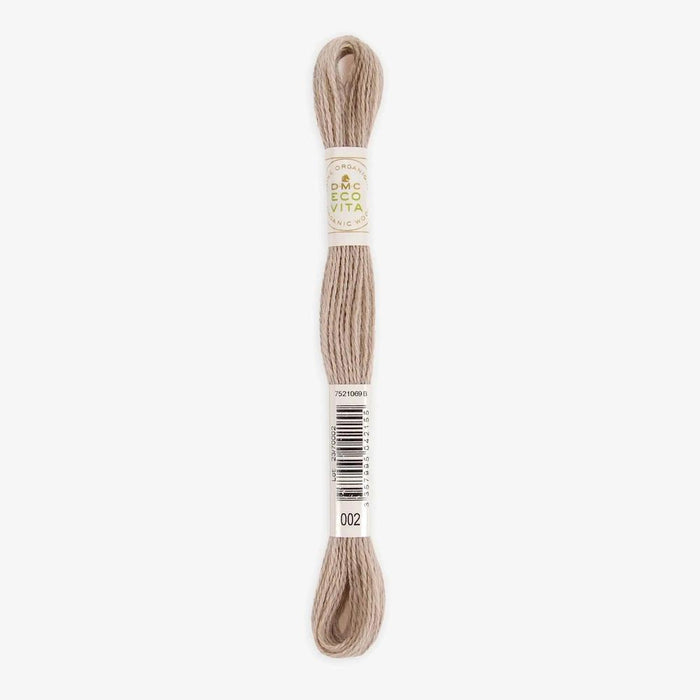 DMC Ecovita Organically Dyed Wool Thread-Embroidery Thread-Trendy Trims-Fresh Walnut (002)-Wild & Woolly Yarns