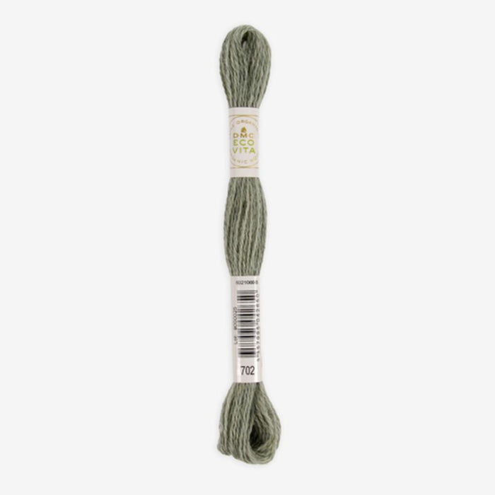 DMC Ecovita Organically Dyed Wool Thread-Embroidery Thread-Trendy Trims-Lichen Woald (702)-Wild & Woolly Yarns
