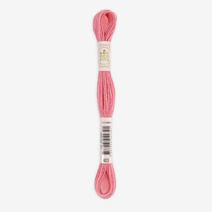 DMC Ecovita Organically Dyed Wool Thread-Embroidery Thread-Trendy Trims-Lotus Cochineal (403)-Wild & Woolly Yarns