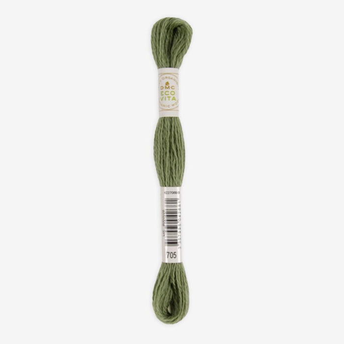 DMC Ecovita Organically Dyed Wool Thread-Embroidery Thread-Trendy Trims-Meadow Indigo (705)-Wild & Woolly Yarns