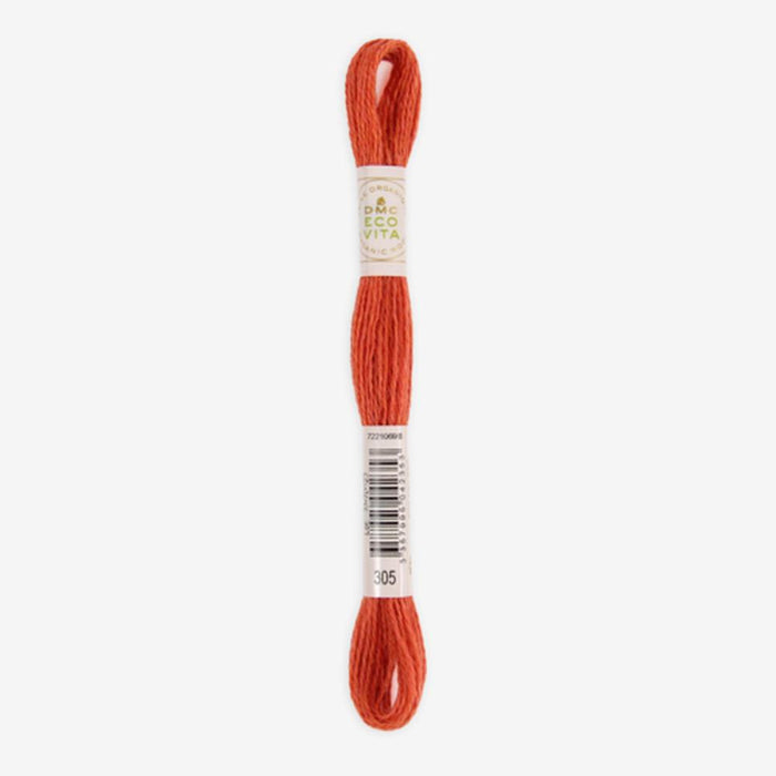 DMC Ecovita Organically Dyed Wool Thread-Embroidery Thread-Trendy Trims-Passion Madder (305)-Wild & Woolly Yarns