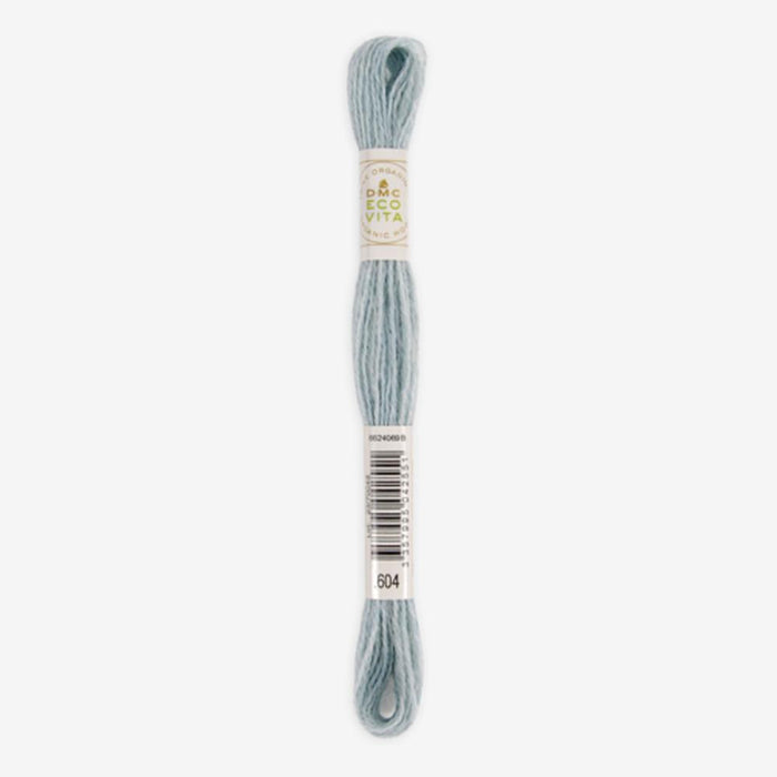 DMC Ecovita Organically Dyed Wool Thread-Embroidery Thread-Trendy Trims-Sky Indigo (604)-Wild & Woolly Yarns