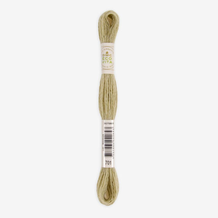 DMC Ecovita Organically Dyed Wool Thread-Embroidery Thread-Trendy Trims-Soft Common Ivy (701)-Wild & Woolly Yarns