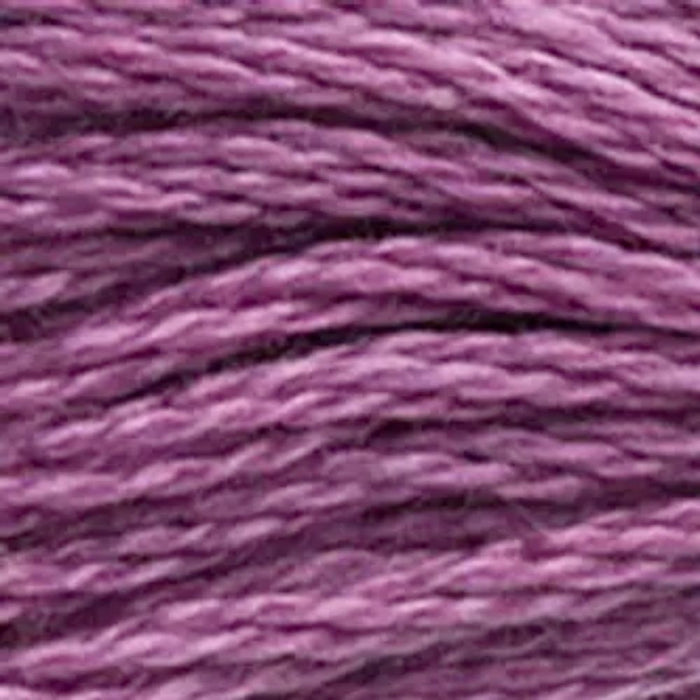 Six-Strand Embroidery Floss - 3835 (Purple Violet)-Embroidery Thread-Wild and Woolly Yarns