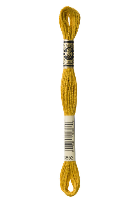 Six-Strand Embroidery Floss - 3852 (Metallic Glitz)-Embroidery Thread-Wild and Woolly Yarns