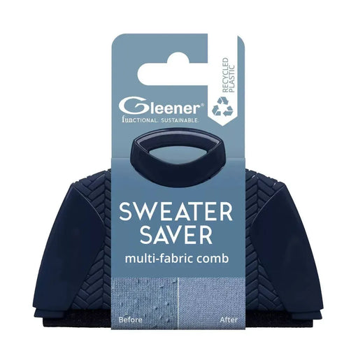 Sweater Saver Fabric Comb for clothing maintenance and sustainability.