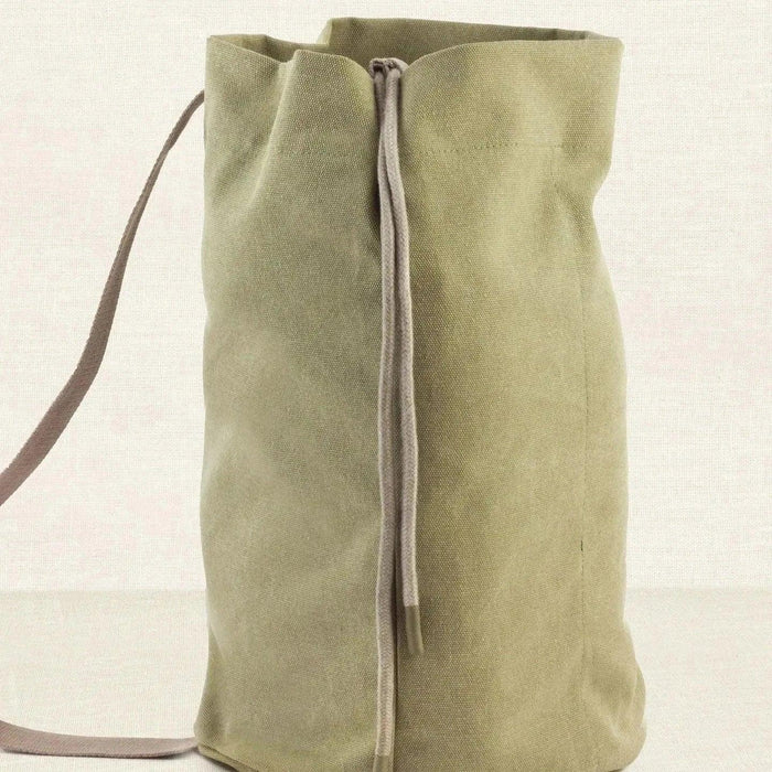 DMC Eco Vita Knitting & Crochet Kit Bag - Khaki-Knitting Bag-CraftCo-Wild & Woolly Yarns