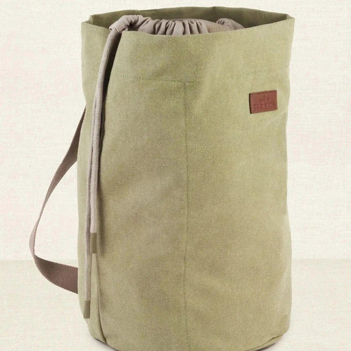 DMC Eco Vita Knitting & Crochet Kit Bag - Khaki-Knitting Bag-CraftCo-Wild & Woolly Yarns