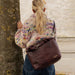 Project 100 Knitting Project Bag (Dark Cherry)-Knitting Bag-RE:DESIGNED-Wild & Woolly Yarns