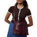 Project 100 Knitting Project Bag (Dark Cherry)-Knitting Bag-RE:DESIGNED-Wild & Woolly Yarns