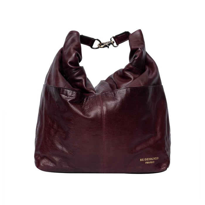 Project 100 Knitting Project Bag (Dark Cherry)-Knitting Bag-RE:DESIGNED-Wild & Woolly Yarns