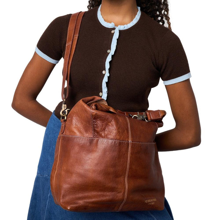 Project 100 Knitting Project Bag (Walnut)-Knitting Bag-RE:DESIGNED-Wild & Woolly Yarns