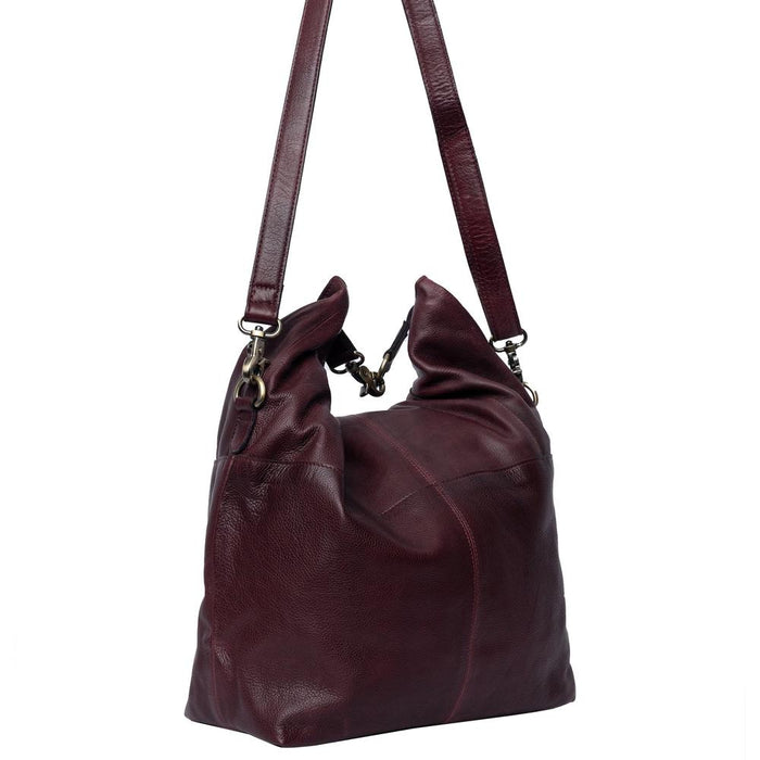 Project 101 Knitting Project Bag (Dark Cherry)-Knitting Bag-RE:DESIGNED-Wild & Woolly Yarns