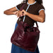 Project 101 Knitting Project Bag (Dark Cherry)-Knitting Bag-RE:DESIGNED-Wild & Woolly Yarns