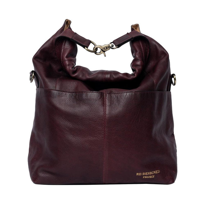 Project 101 Knitting Project Bag (Dark Cherry)-Knitting Bag-RE:DESIGNED-Wild & Woolly Yarns