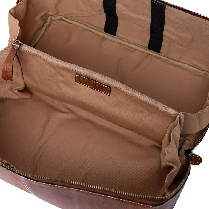 Project 104 Knitting Project Bag (Walnut)-Knitting Bag-RE:DESIGNED-Wild & Woolly Yarns