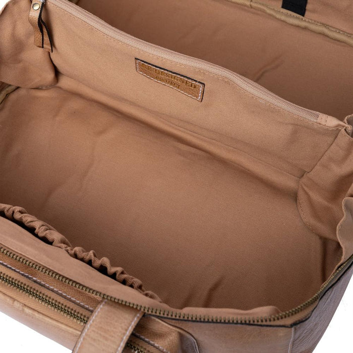 Project 105 Knitting Project Bag (Taupe)-Knitting Bag-RE:DESIGNED-Wild & Woolly Yarns