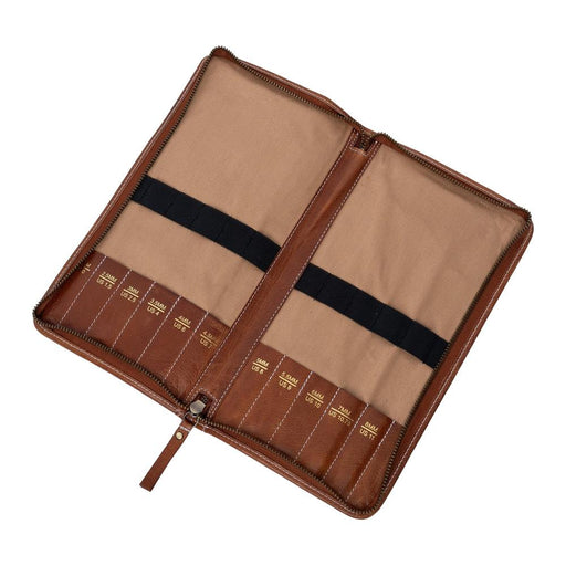 Project 111 Knitting Needle Case (Walnut)-Knitting Bag-RE:DESIGNED-Wild & Woolly Yarns