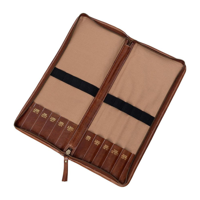 Project 112 Knitting Needle Case (Walnut)-Knitting Bag-RE:DESIGNED-Wild & Woolly Yarns