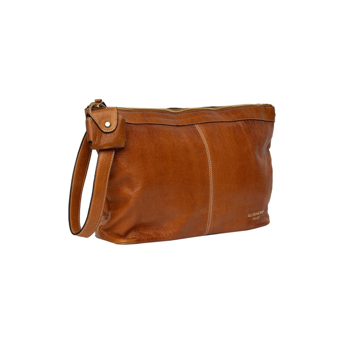Project 13 Knitting Bag (Burned Tan/Gold)