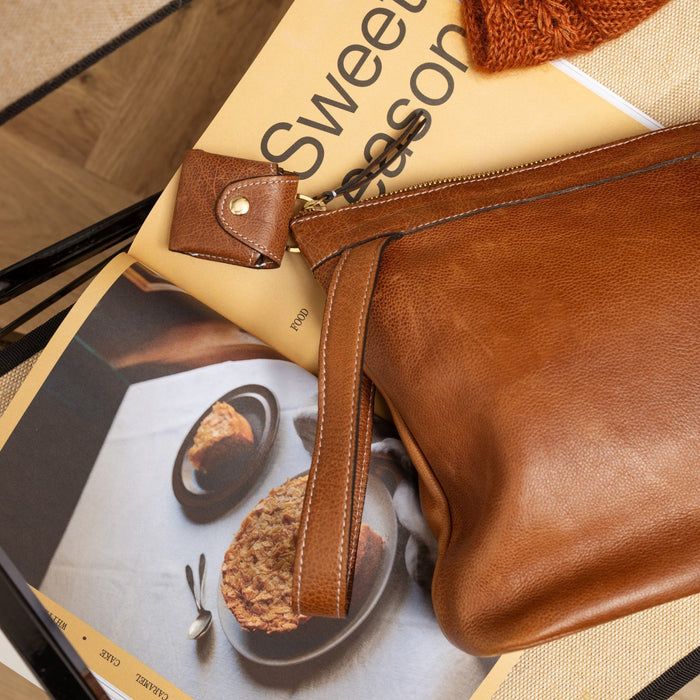 Project 13 Knitting Bag (Walnut/Gold)