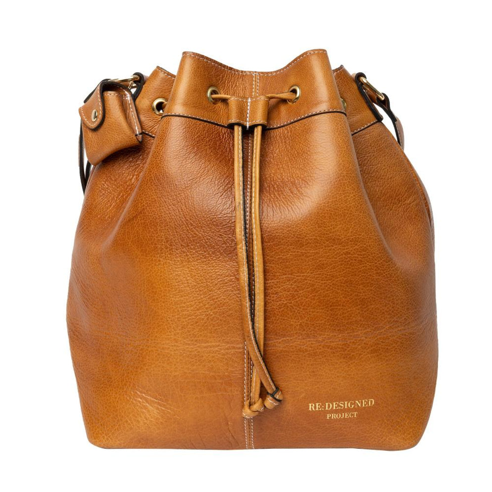 Home Project 20 Project Bucket Bag (Burned Tan/Gold)