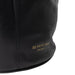 Black leather Project 24 Project Backpack with multiple pockets, perfect knitting bag for stylish organization.