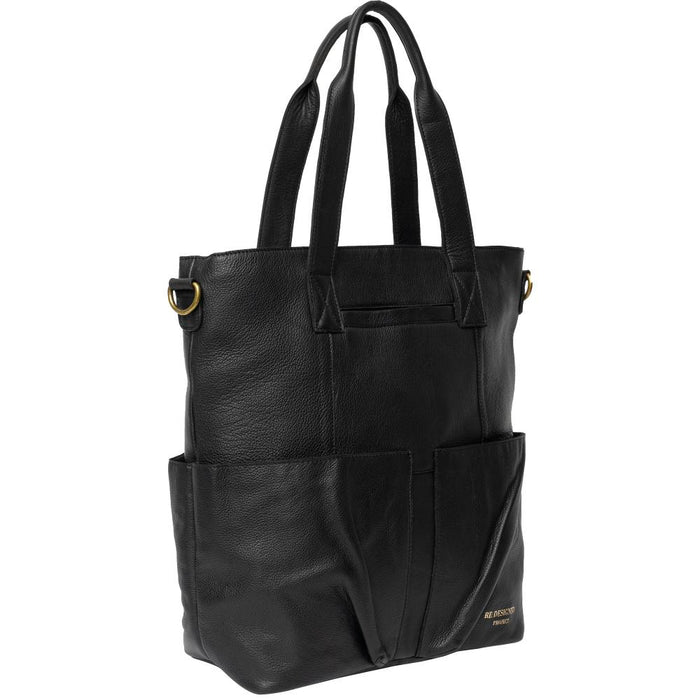 Project 25 Project Bag (Black)-Knitting Bag-Wild and Woolly Yarns